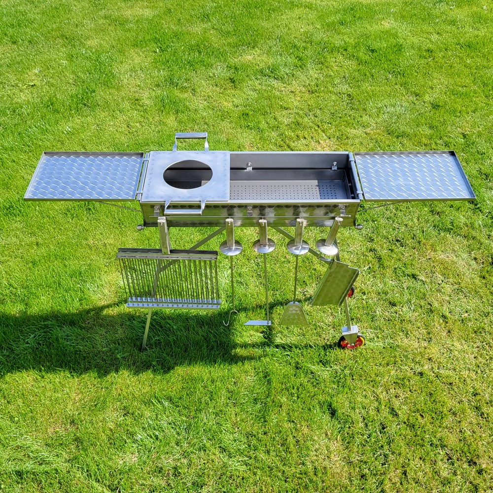 Мангал 80х30см "Элегант Премиум" — изображение 7