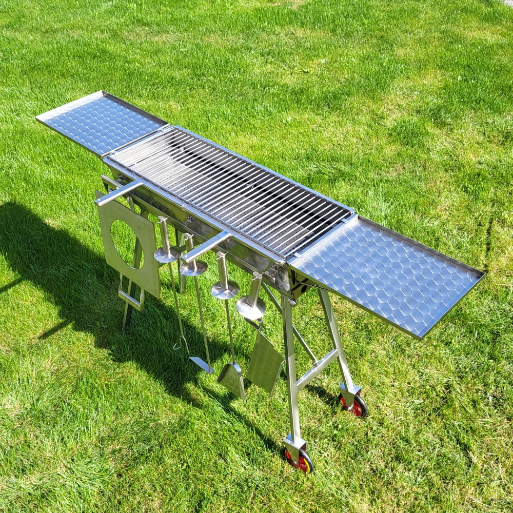 Мангал 80х30см "Элегант Премиум" — изображение 8