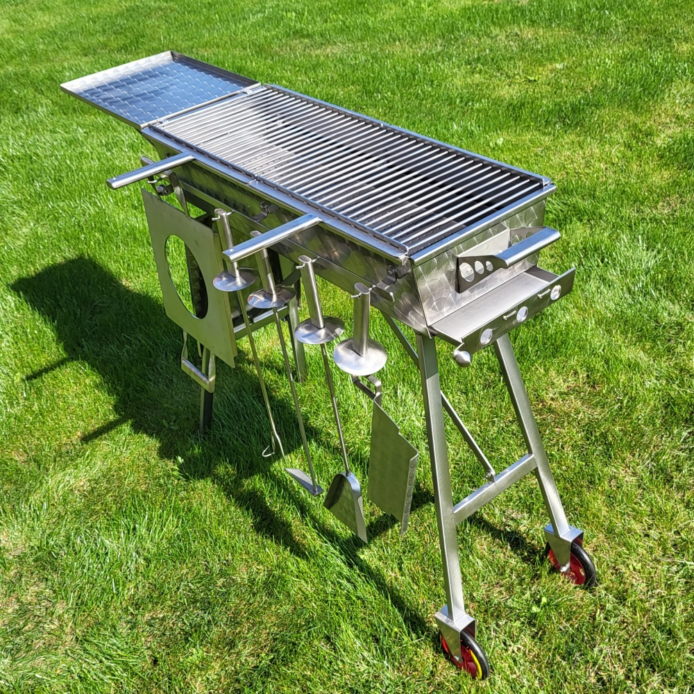 Мангал 80х30см "Элегант Премиум" — изображение 11